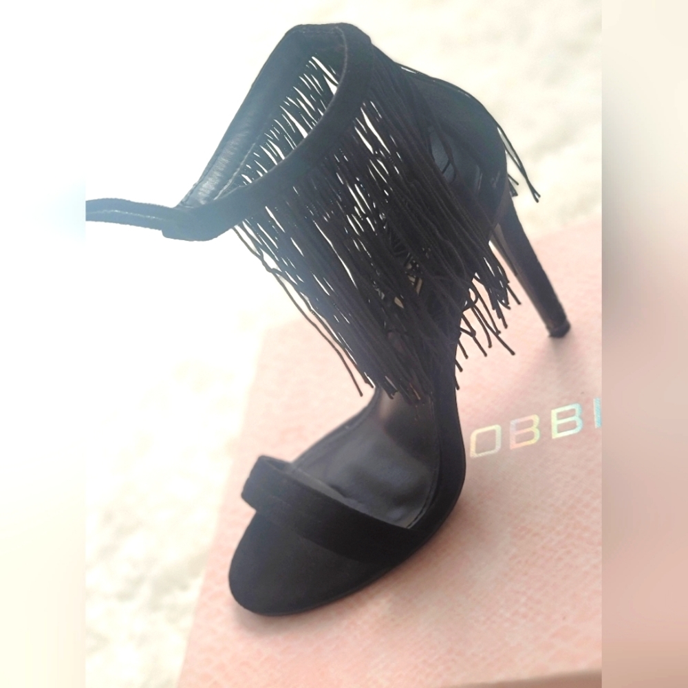 Fashion Nova Fringe Heels